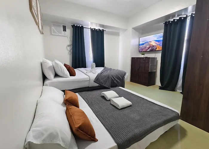 1501t2 Avida Towers It Park 2br Unit 2 Bathroom 2 Tv Apartment